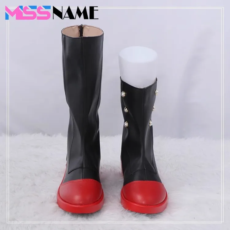 GenshinImpact Lynette Cosplay Boots Comic Anime Halloween Party Game Cosplay Shoes Prop