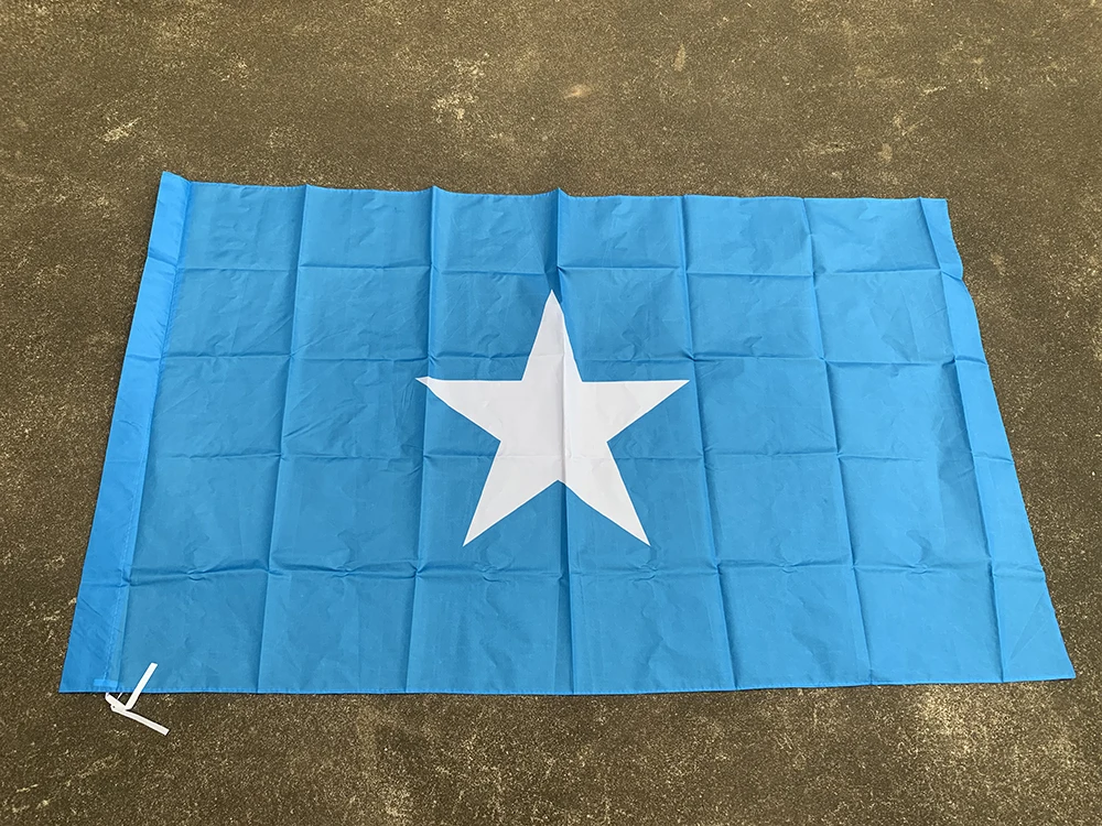 Z-ONE FLAG 3x5 ft Somalia flag 90X150cm polyester hanging Somalia flag Indoor Outdoor Home decoration