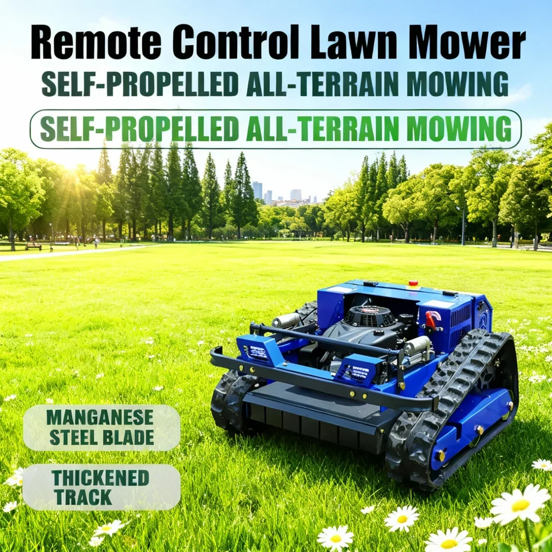Customized Remote Control Budget-Friendly Lawn Mower - 550mm Cutting Width Zero Turn Factory Direct Mower