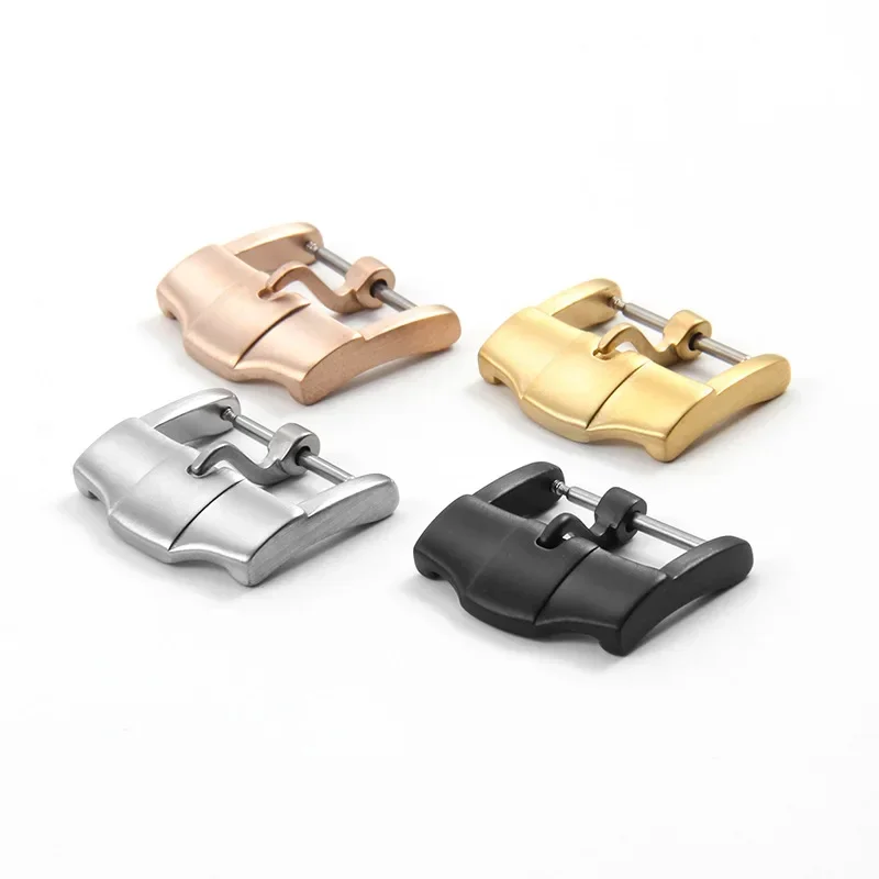 Stainless Steel Accessories for AP Oak Solid Deformed Lizai Watch Strap 18mm Ga2100 Modified Rose Golden Silver Needle Buckle image 5