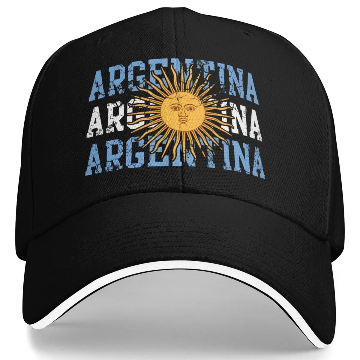 Gorra de Béisbol con Bandera de Argentina, Estilo Urbano, para Hombre, Adulto, Hip Hop, Diseño al por Mayor, para Gimnasio al Aire Libre, Regalo de Cumpleaños