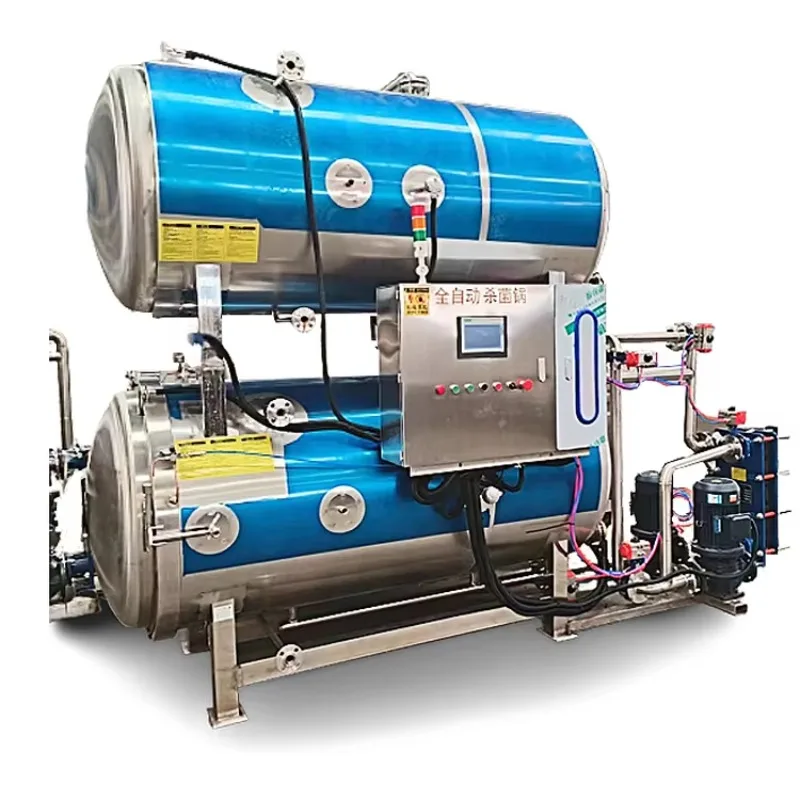 آلة تعقيم الأوتوكلاف للحمام المائي لعلبة الطعام للبيع