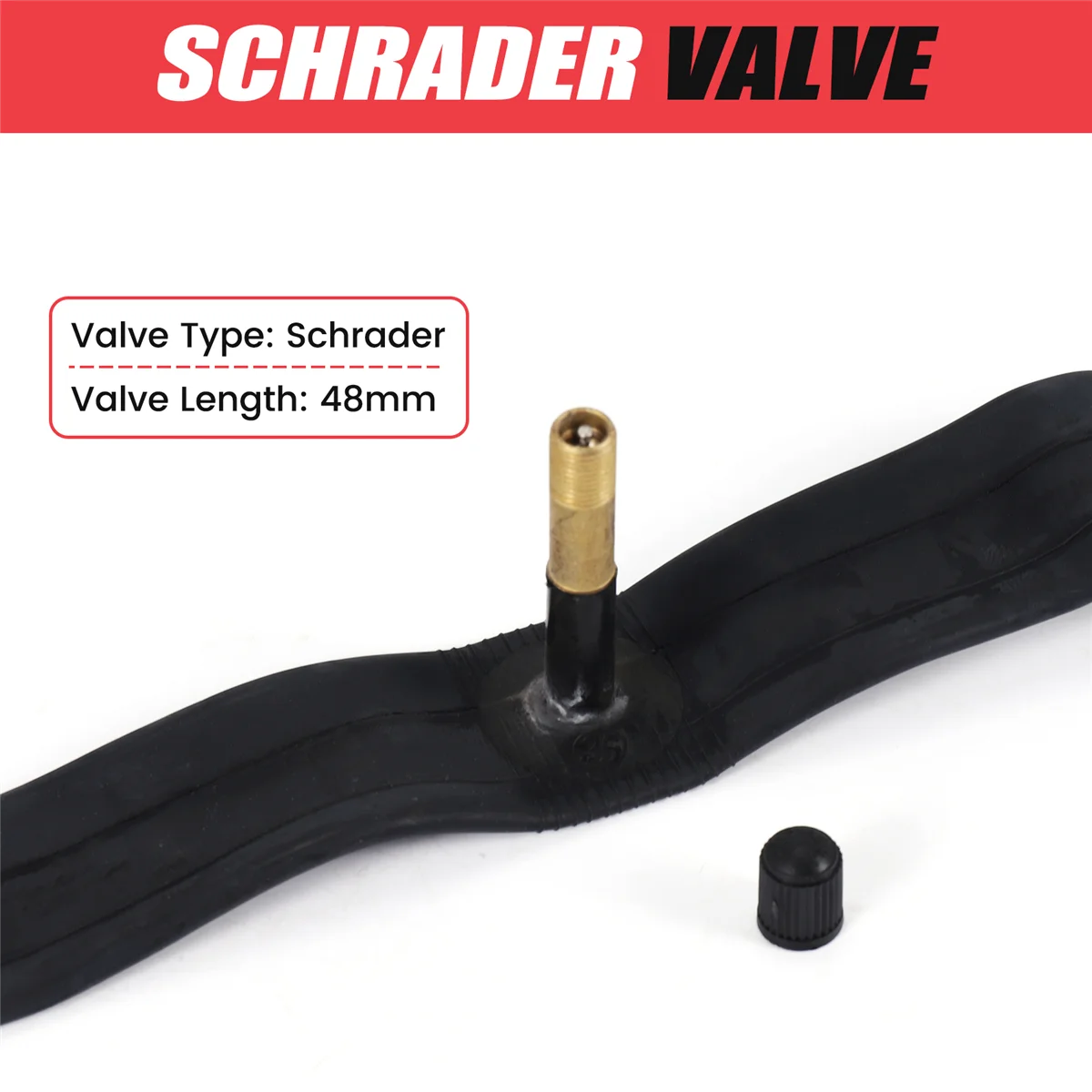 

2 упаковки 700X35-43C велосипедная камера с 2 ободными полосами, клапан Шредера, резиновая велосипедная трубка для шоссейного велосипеда 700C