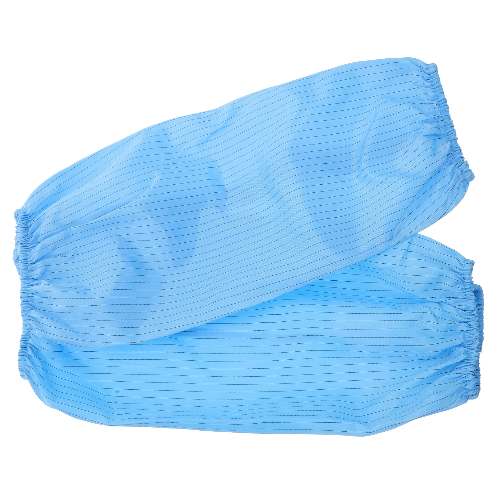 

2Pcs AntiStatic Oilproof Arm Sleeves Sleeves Protective Oversleeves OilProof DustProof Lab Cleanroom Polyester Blue Plastic
