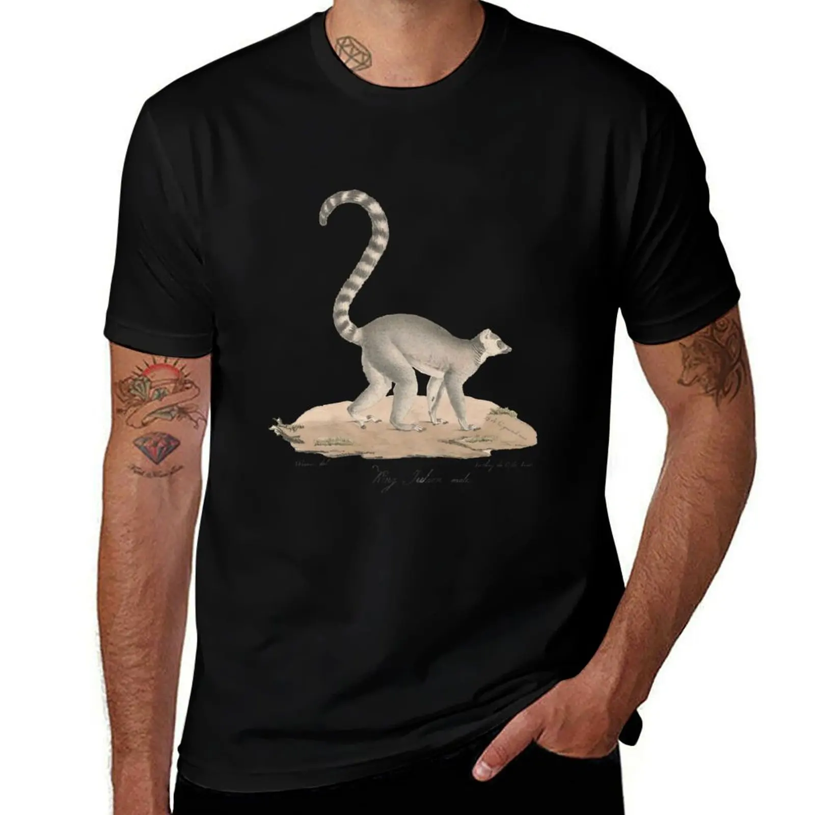 King Julien XIII the ring-tailed lemur T-Shirt customs baggy shirts sublime vintage t shirt men