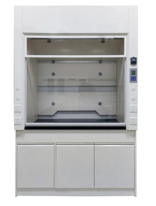 Laboratory Furniture All Steel Fume Hood Front Pillar Separation Model Fume Hood