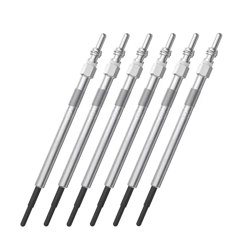 AC34-6Pcs Glow Plug Set For Jeep Grand Cherokee EXF EXN RAM 1500 Ecodiesel 3.0 L630 A630, 68211173AA, 68460484AB