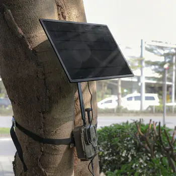 Voděodolný 20W solární panel s výstupem 12V 9V 6V 5V solární nabíječka pro 4G WiFi router bezpečnostní kamera instalace dobíjecí baterie 10 nejlepší prodej 9V solární panel - №8