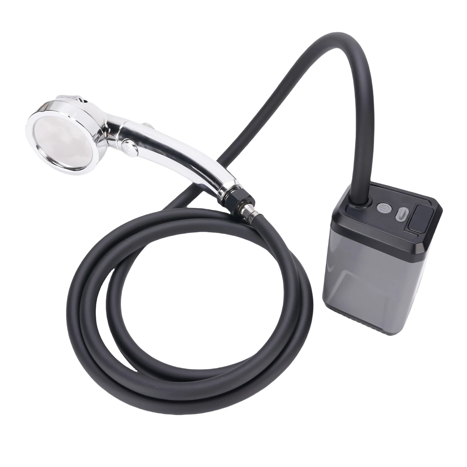 

Electric Shower Portable Camping Shower Outdoor Electric Shower Pump USB Rechargeable Battery Powered Shower with Display Screen