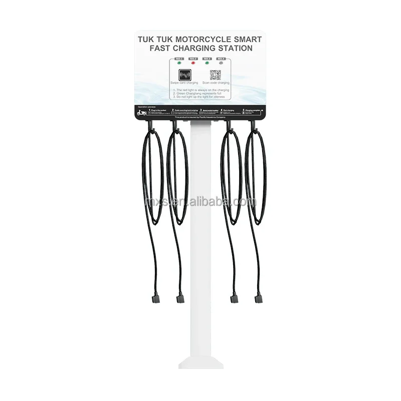 Solar Power Generation, Energy Storage, Charging Station, Battery Swap Station, Tuk Tuk, Tricycle, Electric Motorcycle