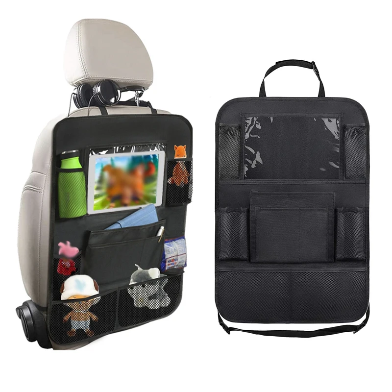 vvocci Storage Bag Car Child Car Seat Storage Kick Proof Back Cover Touch Screen Seat Cushion Baby Car Accessories Trim