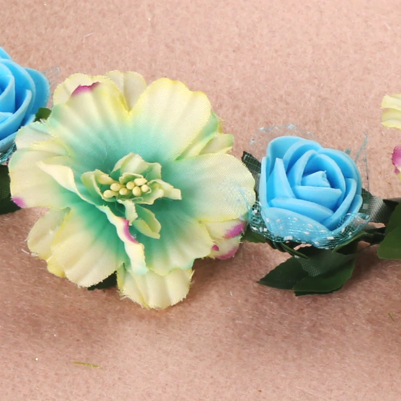 

Children'S Wreath Cloth Bridal Wreath Wreath Headband Hawaiian Headwear For Bohemian Bride Seaside