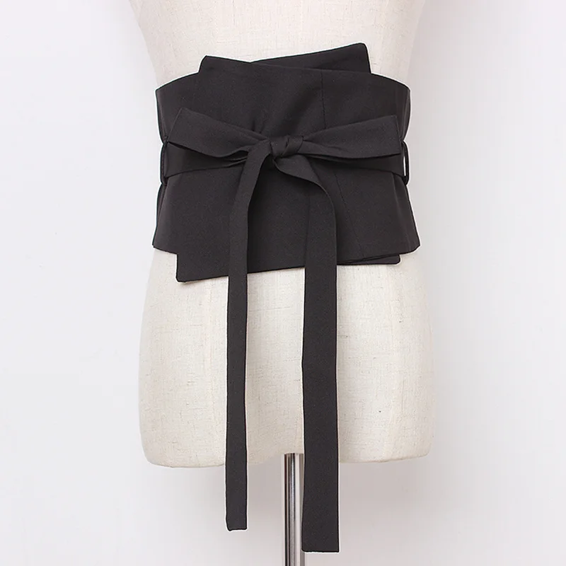 ceinture-decorative-large-en-tissu-noir-pour-vetements-d'exterieur-feminins-accessoire-de-mode-pour-robes-d'ete-chemises-et-jupes