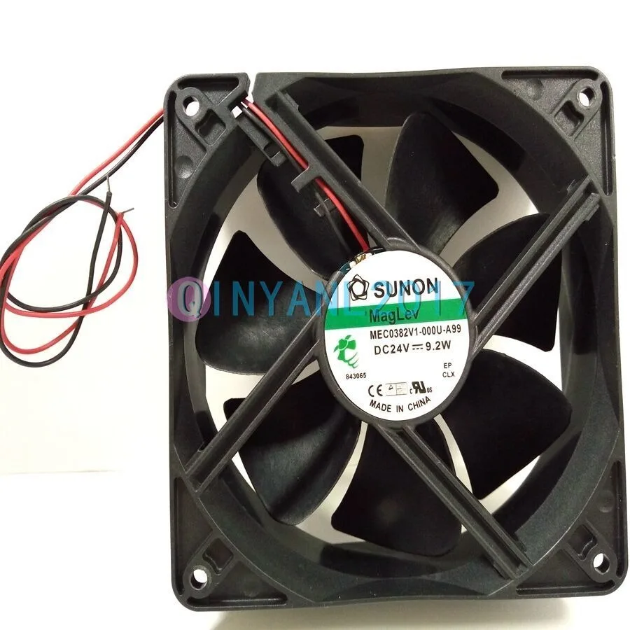 

1PCS New for SUNON MEC0382V1-000U-A99 12038 12CM 24V 9.2W 2-wire Cooling Fan