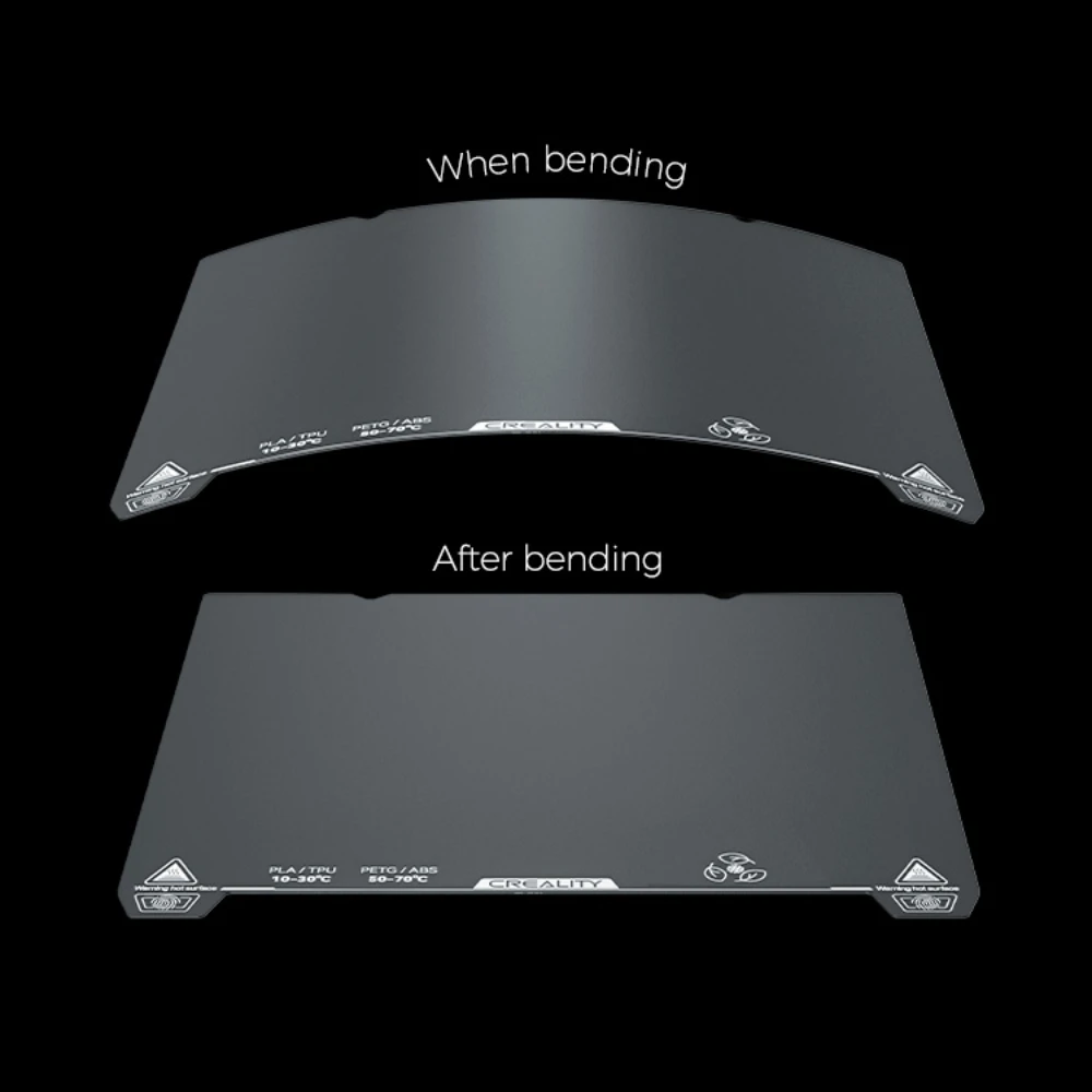Creality Low Temperature Cold Printing Build Plate-235 * 235mm No Heating Required Double-Sided Printing for K1/Ender-3 V3 KE/SE