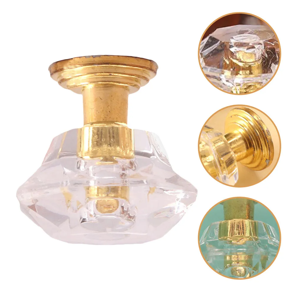 

2Pcs Mini Ceiling Lamp for Dollhouse Miniature Home Decor Elegant Realistic Hanging Lamp Ornament for Dolly House Furniture