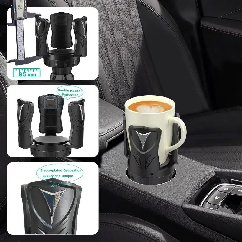 

Car Cup Holder Upgraded Multifunctional Car Cup Holder expandable and detachable car cup holder