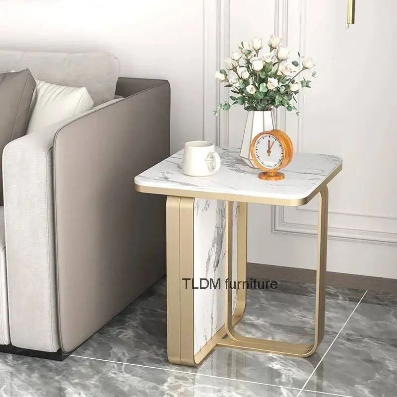 Bedside Living Room Coffee Table Coffee Auxiliary Marble Dining Tables Luxury Design Luxury Couchtische Nordic Furniture Z