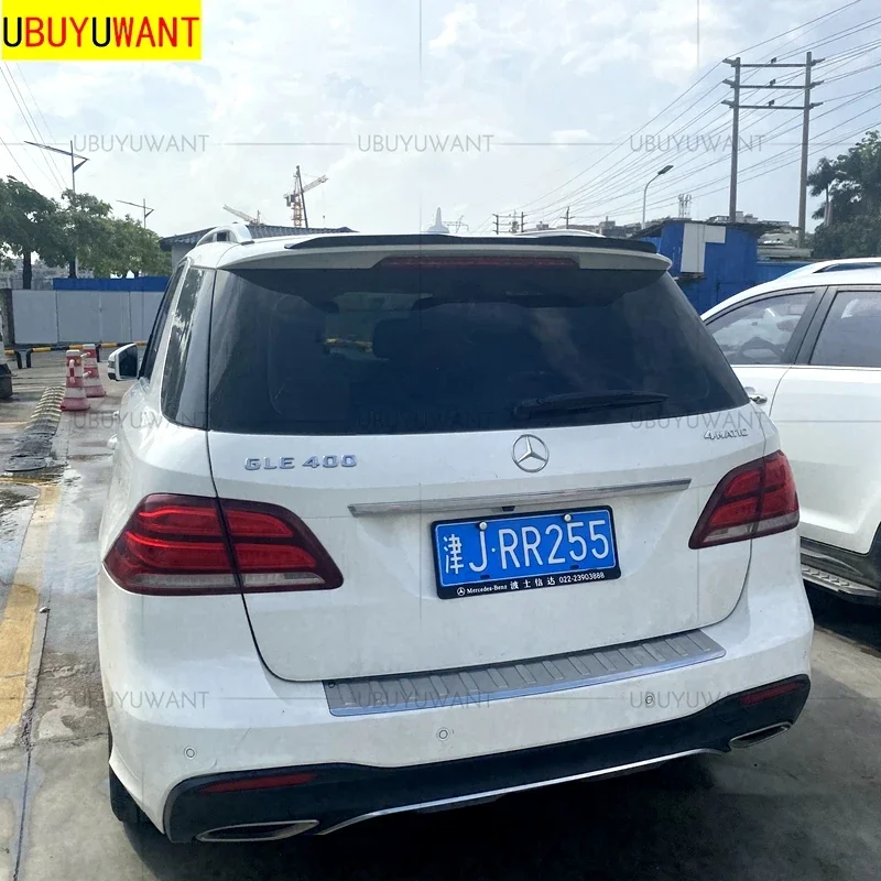 For Mercedes-Benz GLE Grade ML-Class W166 2014-2018 GLE350 400 ML350 400 Rear Roof Lip Spoiler Universal Hatchback Car Tail Wing