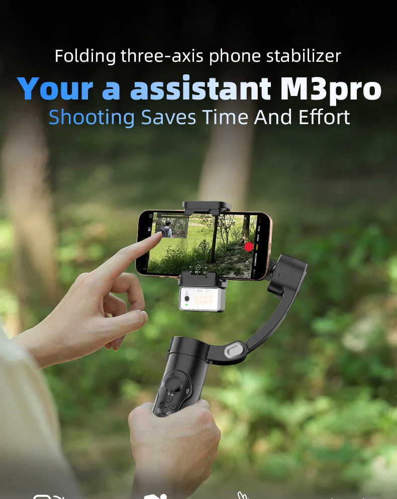 M3 Pro Bracket Mounting Phone Holder Selfie Stick Multifunctional Live Tool Mobile Phone Holder Stabiliser for Phone Accessories