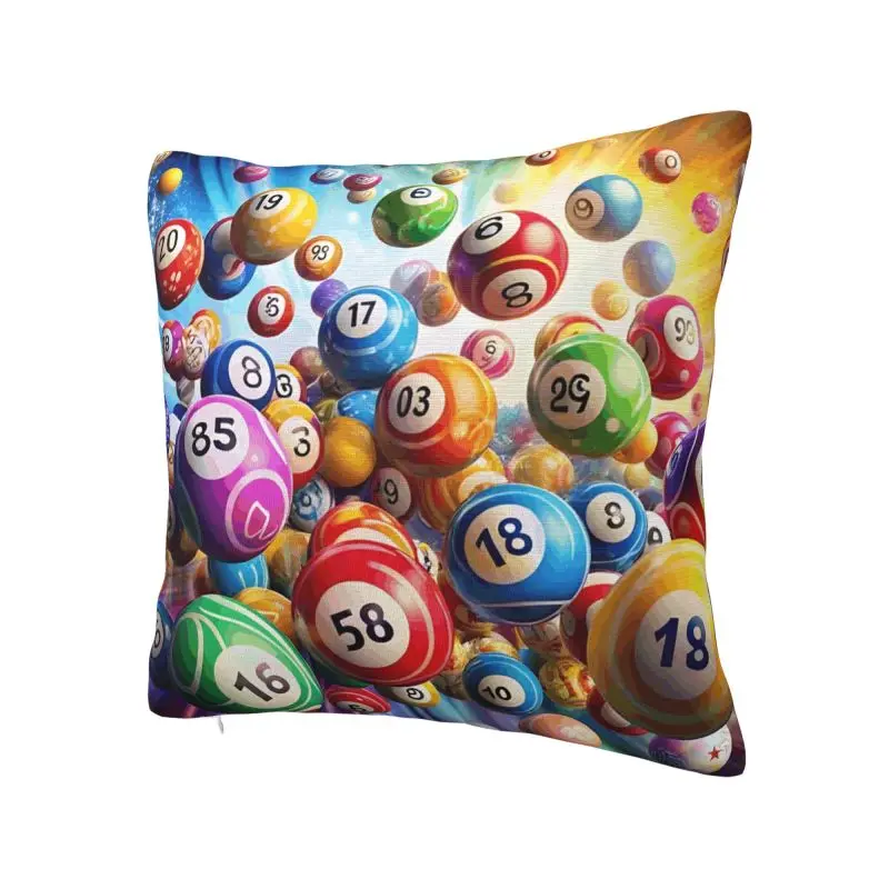 Hot Game Best Play Bingo Throw Pillow Covers Home Decor Luxury Cushions Cover For Sofa Car Seat Square Polyester Pillowcase