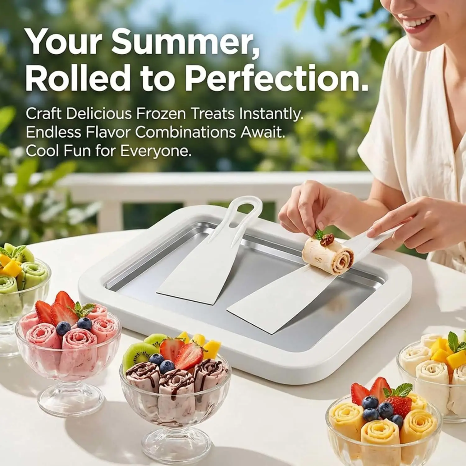 Ice Cream Maker Pan…