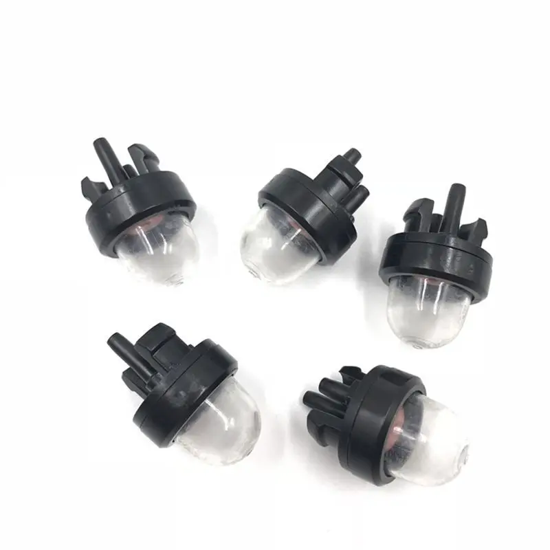 AEE4-5Pcs Carburetor Oil Bubble Chainsaw Mower Black Carburetor Oil Bubble For 3200 3216 3205 3210