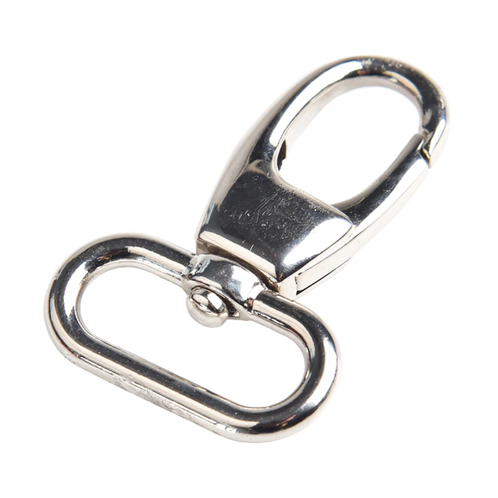 

Backpack Metal Rotary Hook Bag Swivel Clasps Button Lobster Silver Quick Release Bail