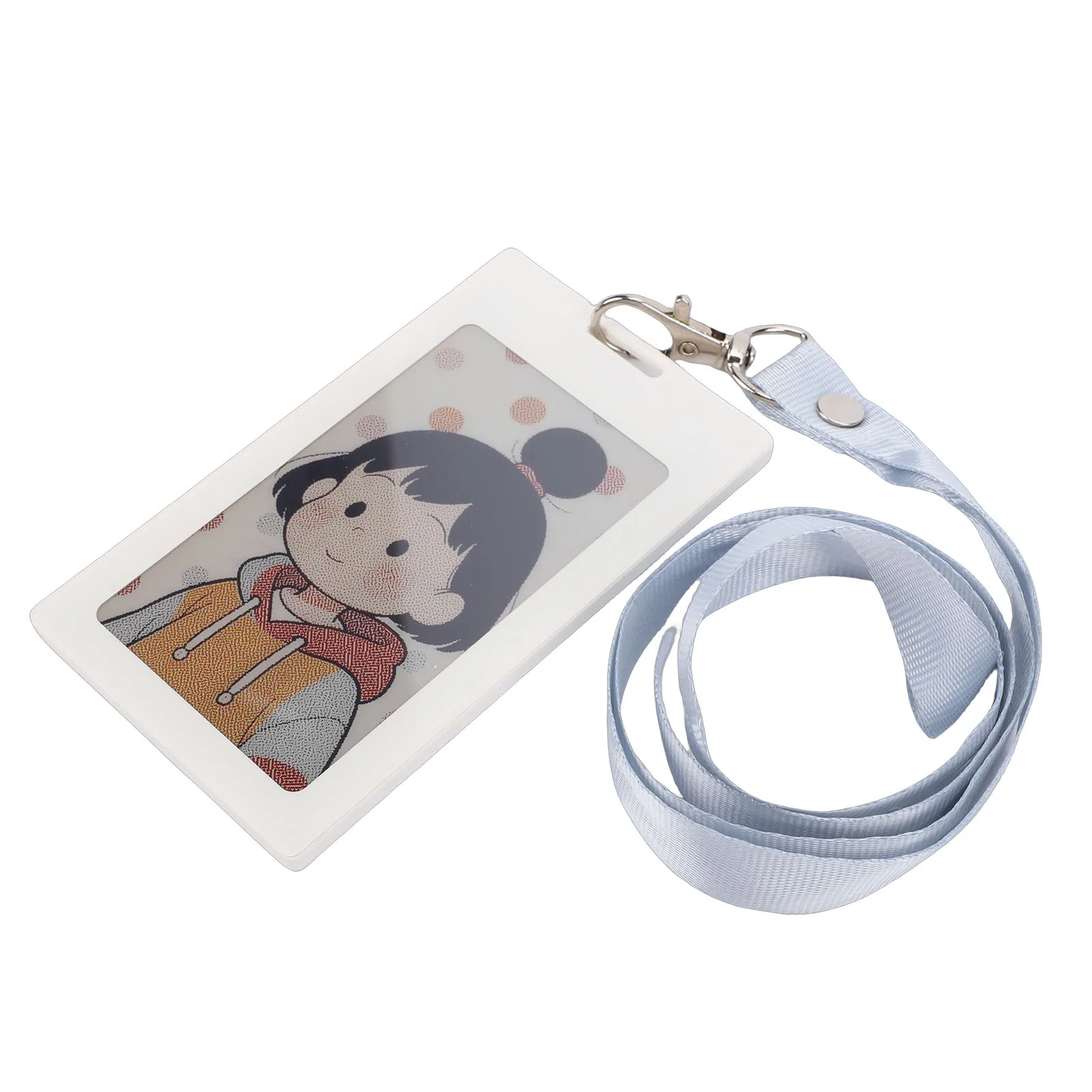 

Smart Badge Fit for IOS Phone APP 3.7in Passive Electronic Ink Screen Nameplate ID Holder with NFC for Employee Student