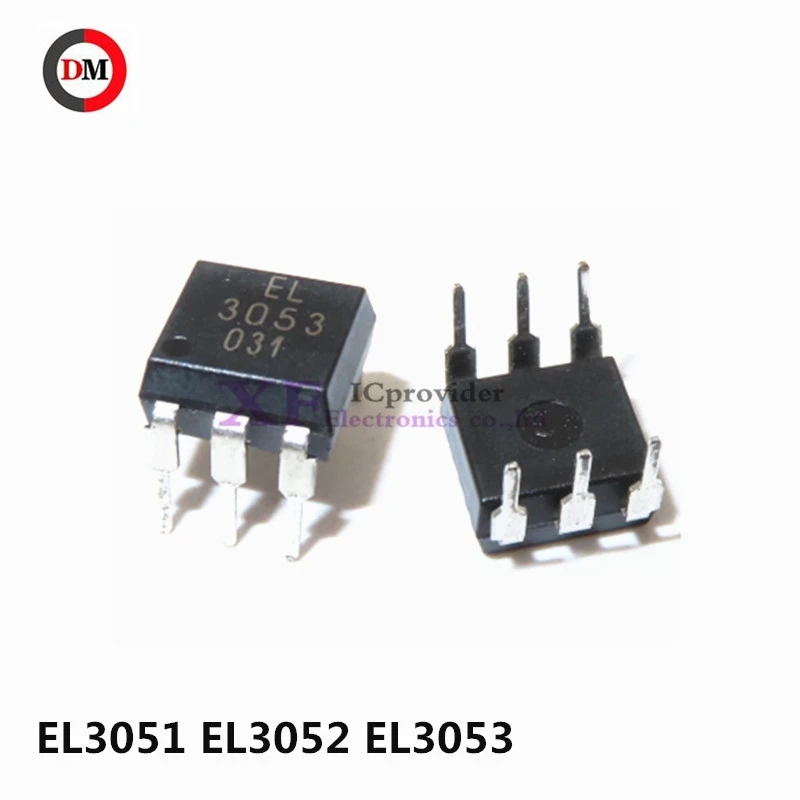 20 adet EL3051 3051 EL3052 3052 EL3053 3053 DIP-6