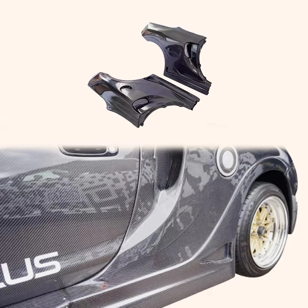 

For MR2 MRS 2000-05 SPY Style Carbon Fiber Rear Wider Fenders Pair