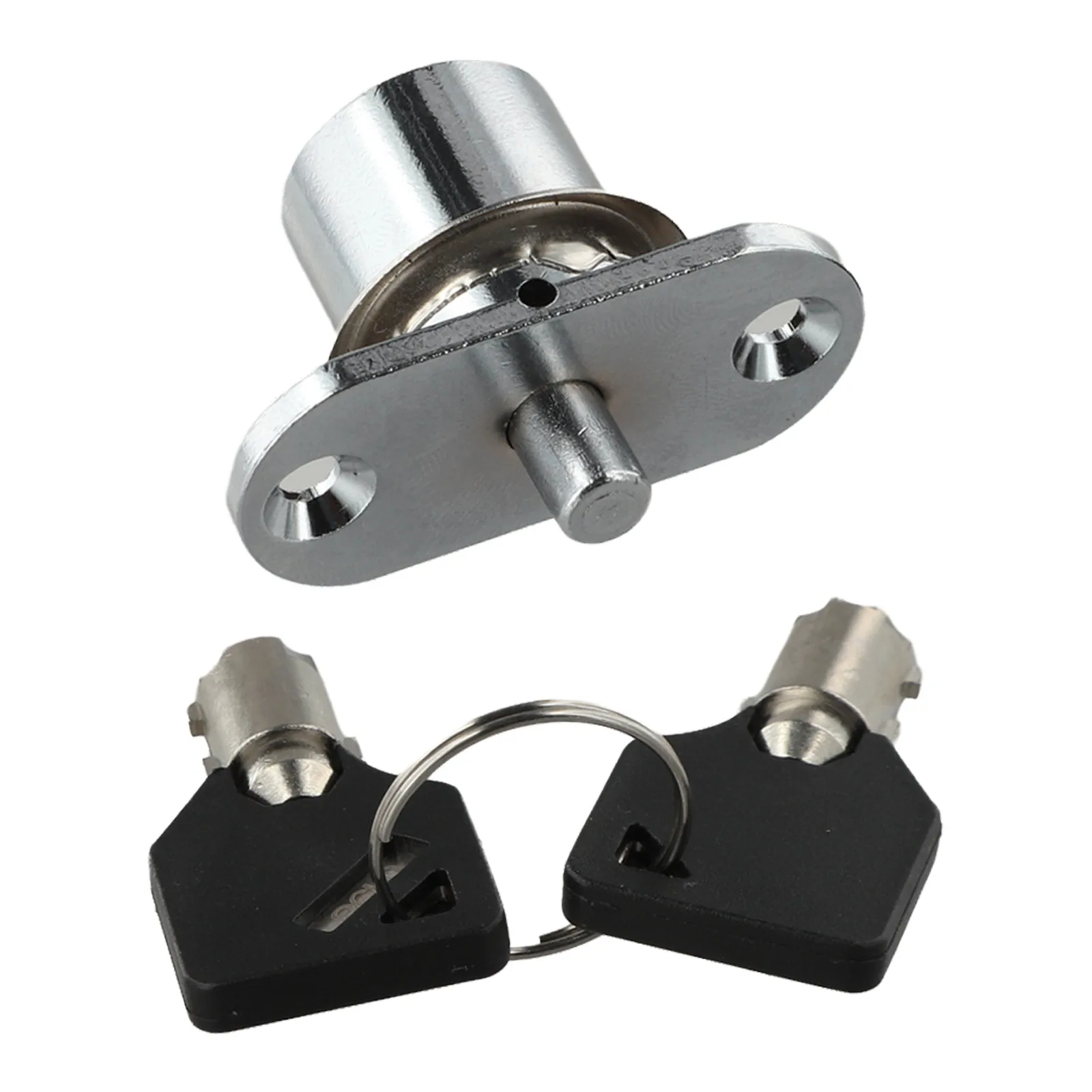 

Zinc Alloy Tubular Cabinet Push Lock For Tool Box Showcase Locker Drawer Furniture Hardware Home Improvement Locks