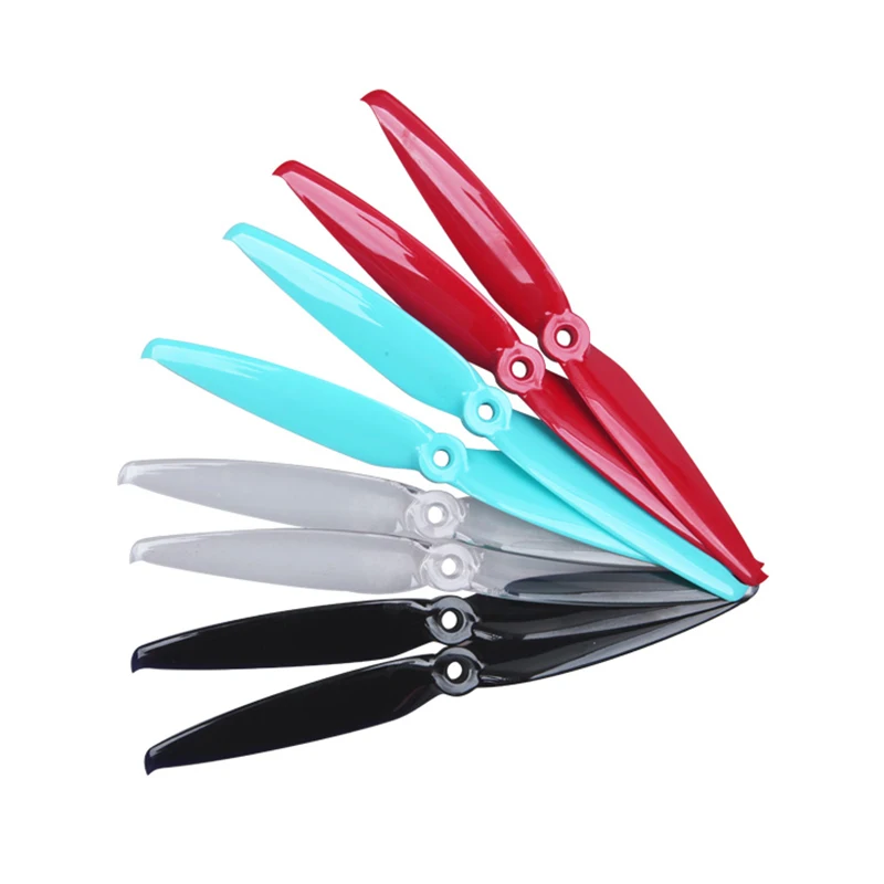 2 Pairs Flash 7042-2 Propeller 4.2 7inch PC 2-blade Props For RC FPV Freestyle Racing Drone Quadcopter Long Range For 2407-2408