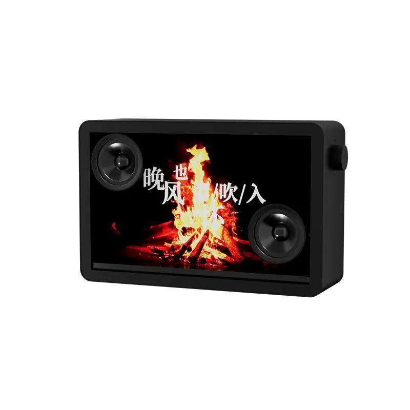 

Floating audio lyrics Bluetooth transparent can display lyrics subtitles, play pictures, photos, speakers