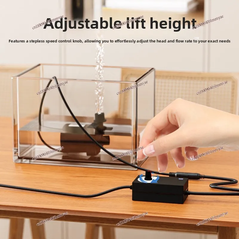 Miniature 12V24V DC Small Water Circulation Brushless Motor High Temperature Resistant Diving Long Life Pump High Head