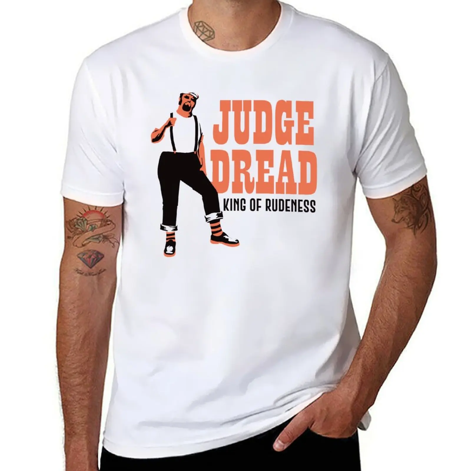 

Judge Dread King Of Rudeness T-Shirt t shirt man designer funny t shirts dark humor T-Shirt
