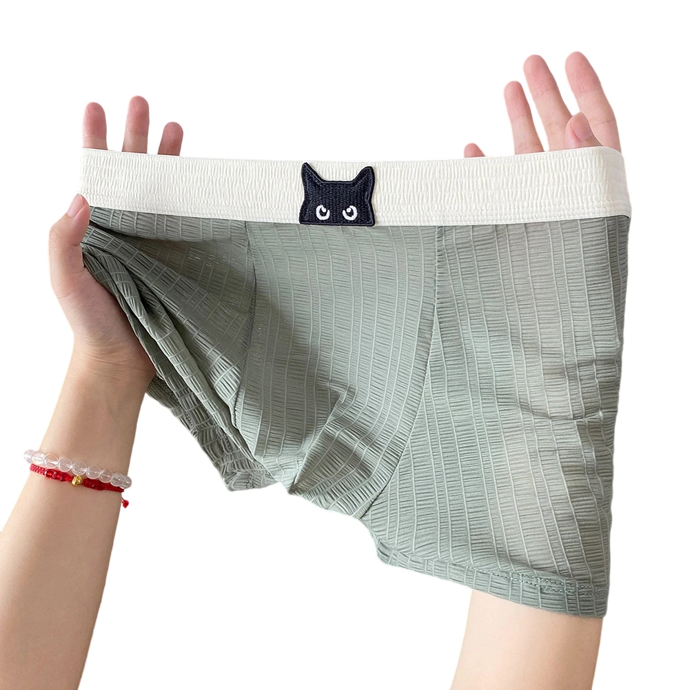 ملابس داخلية من قماش الجاكار قابلة للتنفس للرياضة للاستخدام اليومي على الطراز الكلاسيكي ملابس داخلية خفيفة الوزن من القماش الشبكي