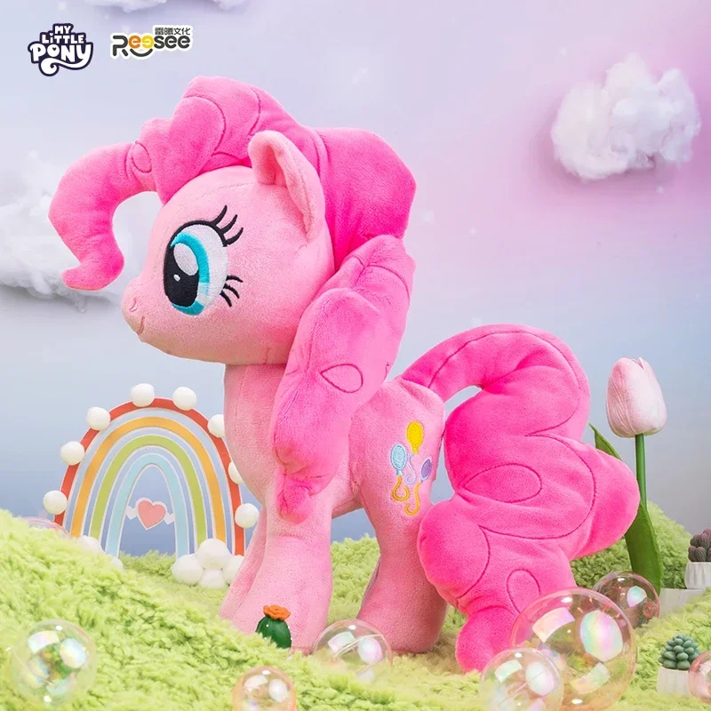 Novo meu pequeno pônei brinquedos de pelúcia crepúsculo brilho pinkie torta raridade fluttershy applejack arco-íris traço boneca de pelúcia criança presente de natal