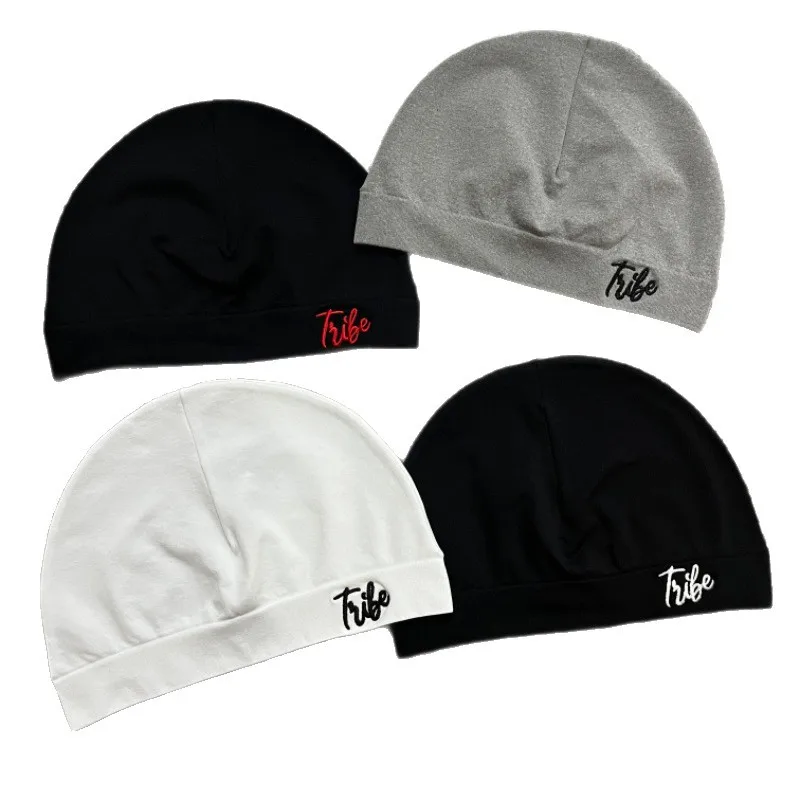 1 قطعة بلون الشارع نمط النايلون الجمجمة طباعة قبعة صغيرة للجنسين ، مناسبة لجميع الفصول والرياضة والملابس غير الرسمية ، هدية عظيمة Ch