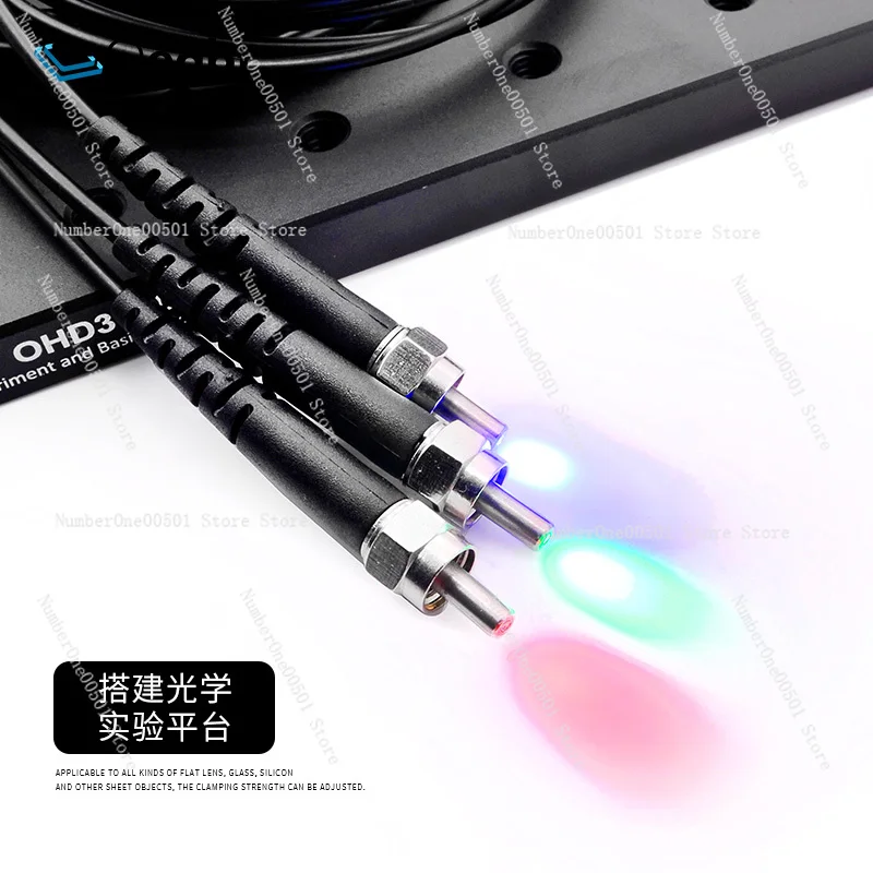 5-30mW Experiment of Optical Fiber Laser Module PWM Dimming Controller Coupled with SMA Interface Core