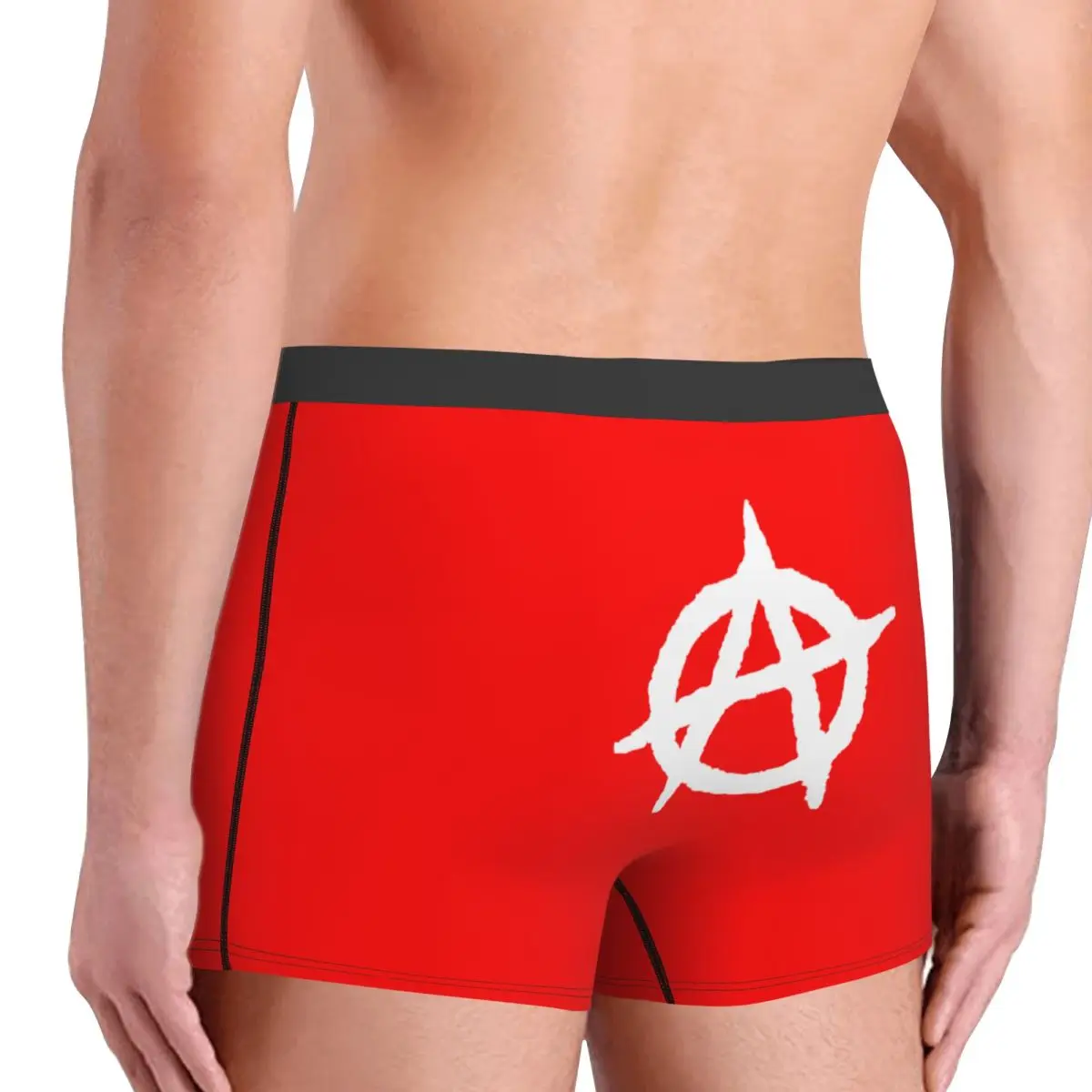 مخصص الذكور أزياء أبناء الفوضى الرجال الملابس الداخلية الملاكم ملخصات لينة السراويل سراويل داخلية #4
