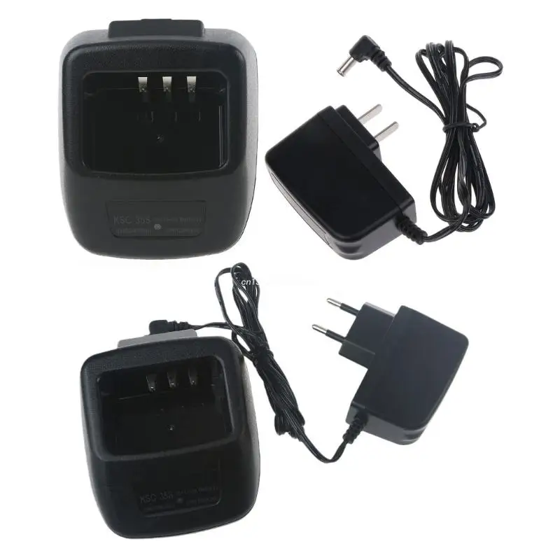 KSC35S Li-ion  Rapid Quick Charger for kenwood TK-U100 TK-3000 TK-2000 KNB-45L KNB-63L KNB-65L Two Way Radio Dropship