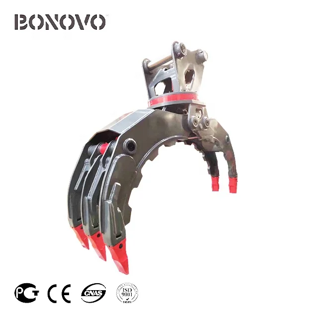 BONOVO rotator hydraulic land clearing machine forestry mulcher