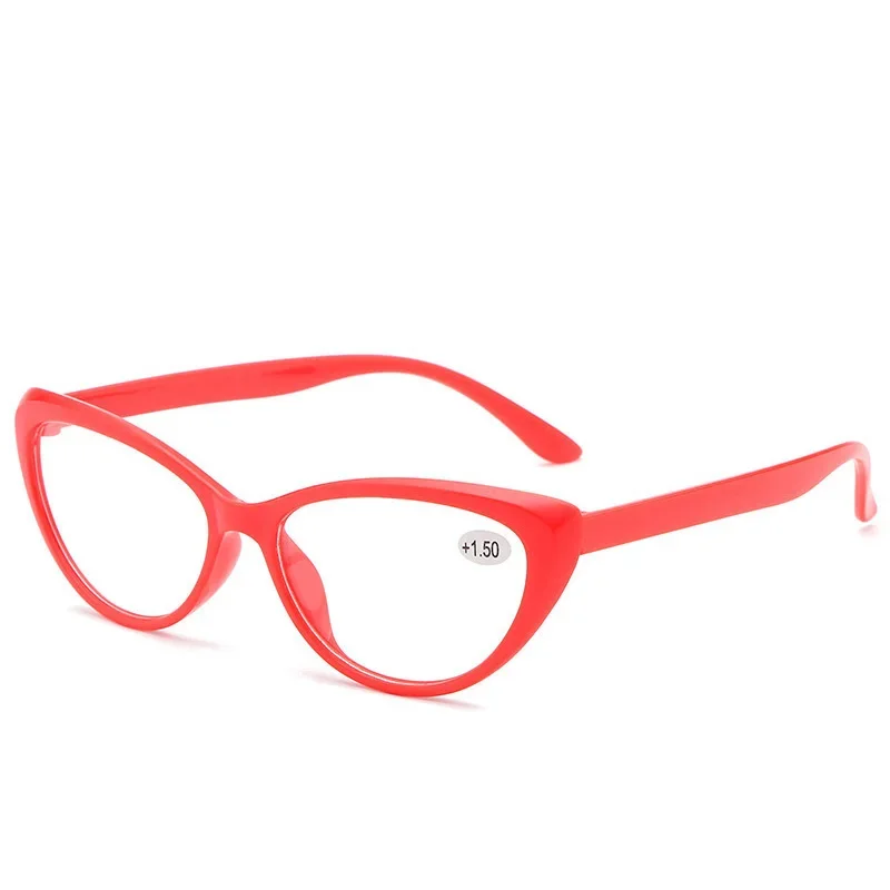 Fashion Retro Cat Eyes Reading Glasses Women Clear Lens Presbyopic Eyeglasses Reader Computer Hyperopia Diopter