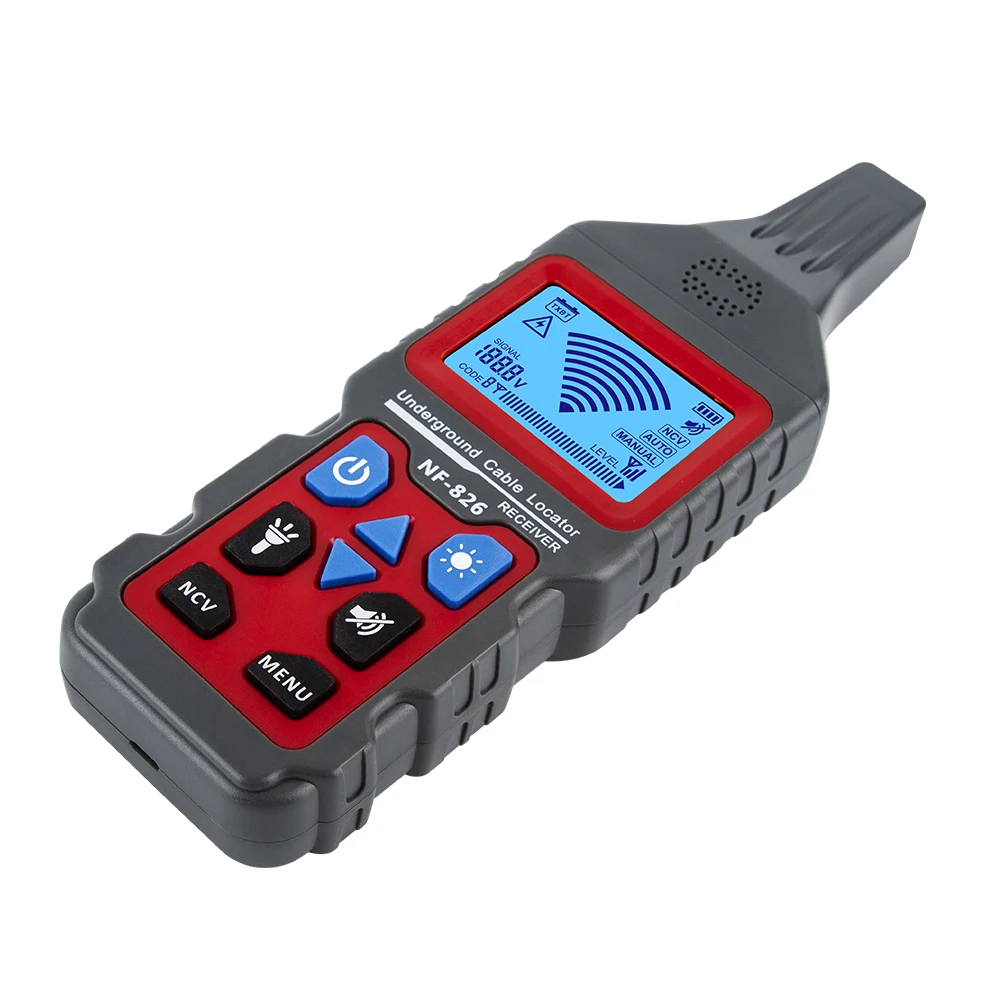 Sunsoont NF-826 Underground Cable Locator Wire Tracking Detector Wall Pipeline Detector