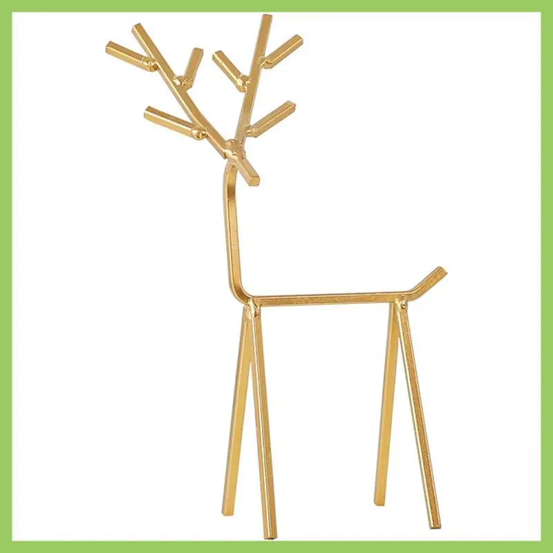 

ABJT-Fawn органайзер для ювелирных изделий, подставка, металлическая подставка для ювелирных изделий для серег, колец, ожерелий и т. д.