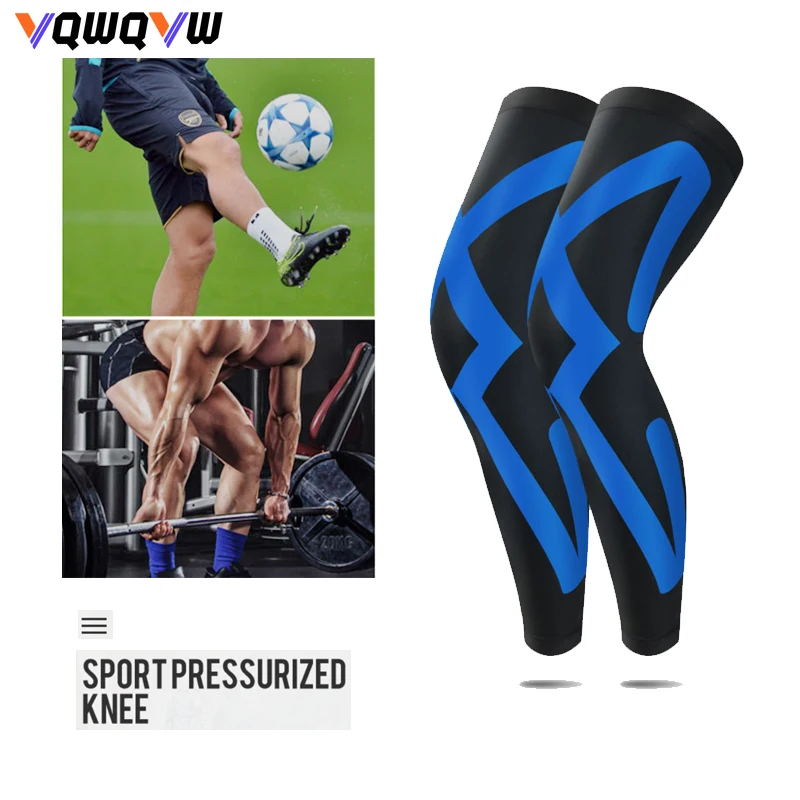 1Pcs Long Leg Sleeve for Knee Protection, Knee Pads for Pain Relief,Injury Recovery,Basketball Accessories,Football Accessories