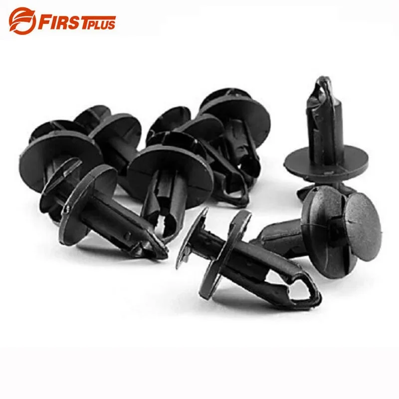 50X9 мм нейлоновый автомобильный фиксатор бампера, брызговики, брызговики, щитки, заклепки, зажимы