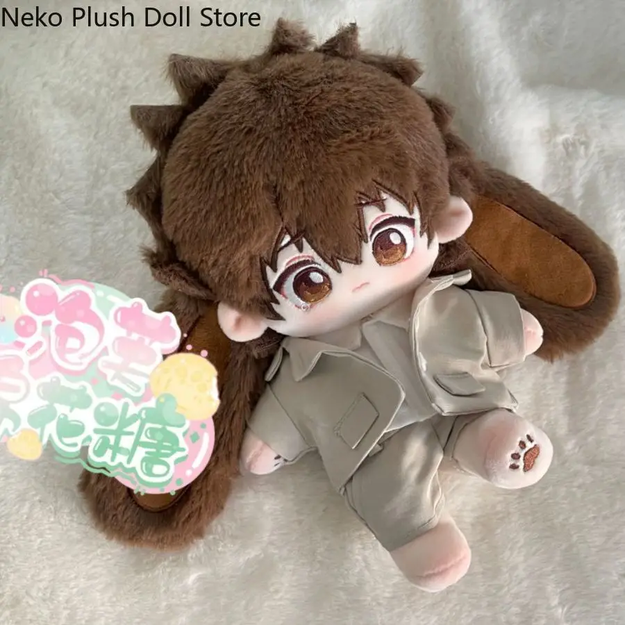 

Sawada Tsunayoshi игра 20 см милая мягкая плюшевая кукла тело косплей мультфильм платье игрушечные фигурки куклы подарок