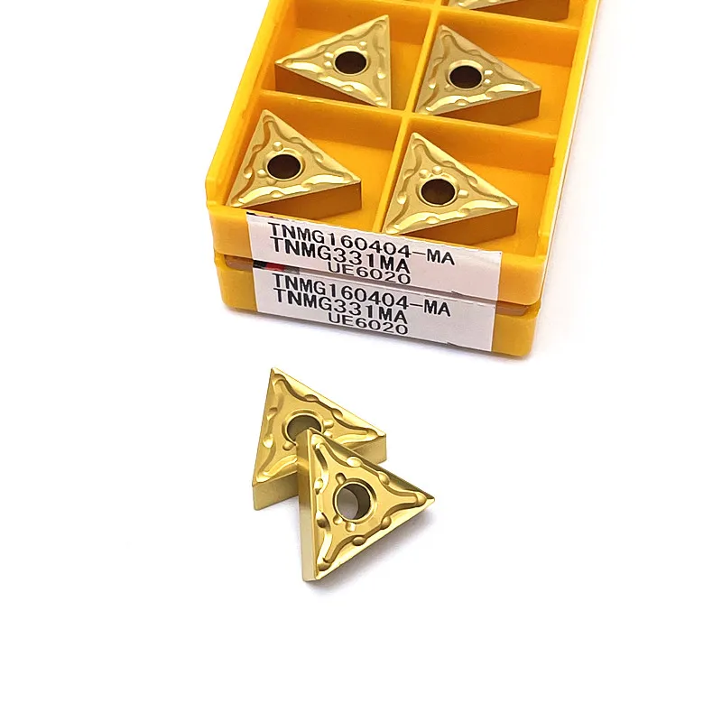 Imagem -03 - Carbide Insert External Turning Tools Lathe Cutter Peças de Aço Inoxidável Tnmg160404 Tnmg160408 ma Vp15tf Ue6020 Us735